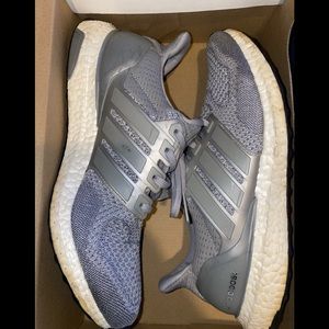 Silver adidas ultra boost
